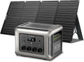 ALLPOWERS R2500 Tragbare Powerstation und Solargenerator, solarbetrieben, 1920Wh, 200W, 2500W, Schnellladefunktion, für Camping und Wohnmobil