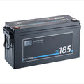 AGM DC185 Versorgungsbatterie und Solar- und Freizeitakku, 185Ah, 12V, für Camping und Wohnmobil, für Zyklenbetrieb